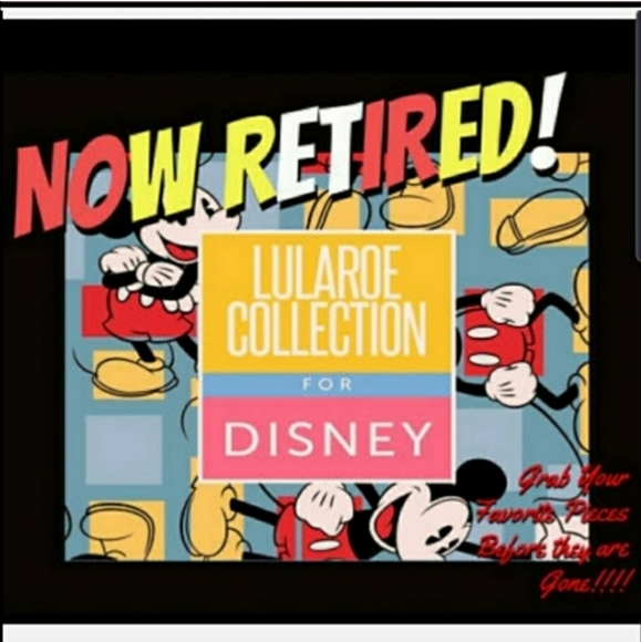 NWT TC DISNEY LULAROE LEGGINGS MICKEY MOUSE - Picture 5 of 5